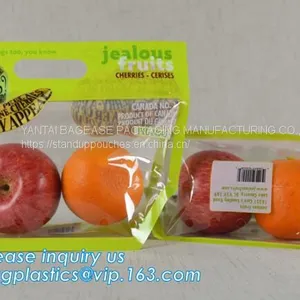 Stand Up Pouch, Reusable Clear Food Grade Freezer Food Fruit Package Plastic Slider Zipper Zip Lock Bags thumbnail-1