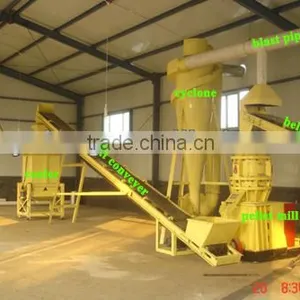 1-2 Ton per Hour Wood Pellet Making Machinery Complete Line thumbnail-1