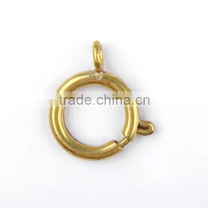 Diameter 16 mm Brass Spring Ring Jewelry Component Accessory thumbnail-1