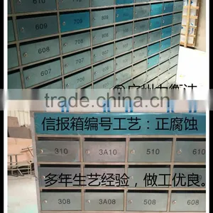Stainless Steels Corporate Mailbox for Office&appartment in Door Used thumbnail-2