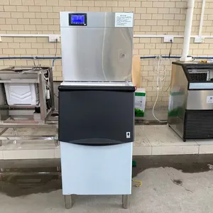 500kgs/24hours Hot Bar Cube Ice Making Machine Ice Maker Cube Maker Equipment Granular Ice Machine With CE C thumbnail-2