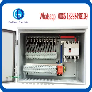 Solar Metal DC PV Combiner Box With Anti-Reverse Diode Combination Panel Solar System Connection Box PV Array Box 1000V DC Solar Junction Box thumbnail-4