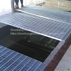 Marine Hot-dip Galvanized Steel Grating Deck Passage Galvanized Steel Grating Q235 Carbon Steel thumbnail-4