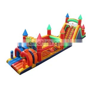 Customized Cheap Outdoor Inflatable Obstacles Castle thumbnail-4