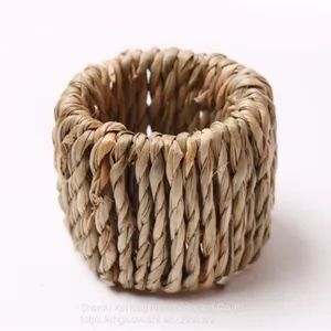 Factory Best Wholesale Price Of Handmade Natural Fiber Napkin Rings thumbnail-2
