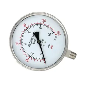 Stainless Steel Pressure Gauge With 150mm Diameter China Factory thumbnail-4