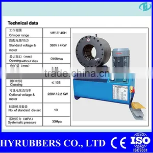 6-51mm Steel Wire Hose Crimp Tool Hose Crimping Machine thumbnail-6