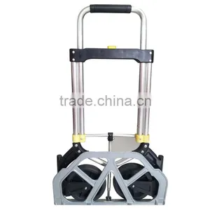 Auminum Folding Hand Trolley Tool Cart Portable Home Usage Hand Truck New thumbnail-2