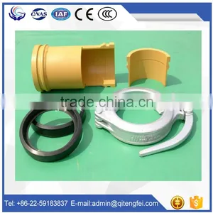 High Quality Forging and Casting Concrete Pump Rubber Hose Clamp thumbnail-1