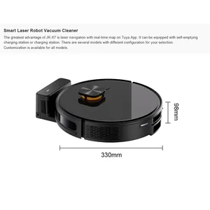 PUREROBO X7-Robot Vacuum Cleaner With APP & Remote Control 3 In 1 Wet Dry Mopping & Sweeping & Vacuum 360°Detection Lidar Sensor Real-time Mapping thumbnail-3