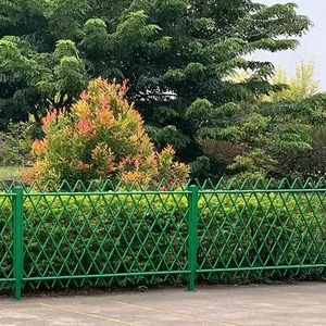Customizable Imitation Bamboo Fence for Outdoor Garden Borders & Decorative Edging Fence thumbnail-1