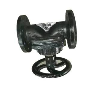 BS Standard Valve Factory Cast Iron/Ductile Iron Gg25/Ggg50 DN40-DN300 PN16 Type Diaphragm Valve thumbnail-3