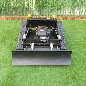 Gasoline Engine Single Cylinder 550mm Cutting Width Remote Control Slope Mower With Tracks for Lawn Cutting thumbnail-5