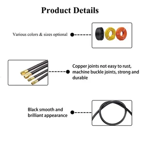 Industrial Machine Connection Usage High Pressure Liquefied Petroleum Gas LPG Flexible Hose thumbnail-3