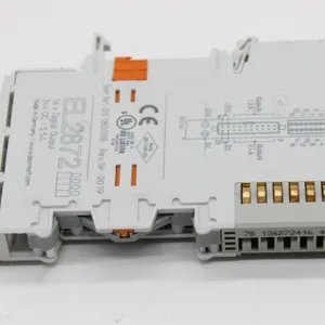 BECKHOFF EL2872 EtherCAT 16-Channel Digital Output Terminal 24V DC 0.5A High Density I/O Module thumbnail-1