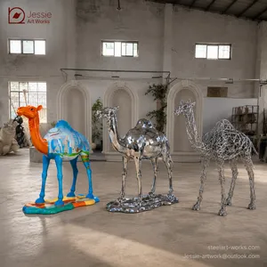 Outdoor Fiberglass Animal Sculpture thumbnail-1