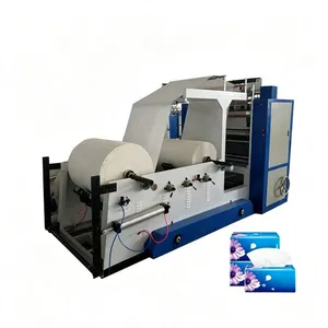 Full Automatic Facial Tissue Manufacture Machine Small Roll Napkin Tissue Toilet Paper Making Machine Price thumbnail-2