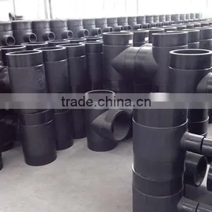 Zhejiang Factory HDPE Pipe Fittings Injection Gaske Flange Adaptor thumbnail-2
