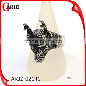 Fashion Jewelry Rings for Woman and Men Animal Shape Biker Men's Ring thumbnail-1