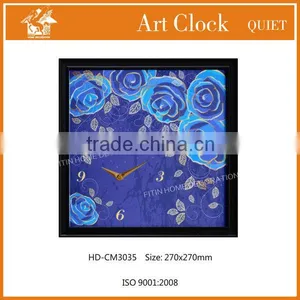 Modern Beautiful Glass Art Hang Clock HD-CM3035 thumbnail-1