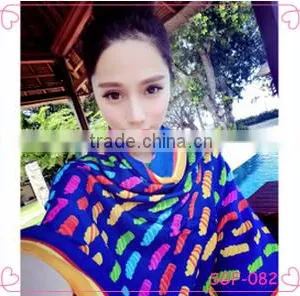 Hot Sale New Design Women Fashion Style Cotton Scarf thumbnail-1