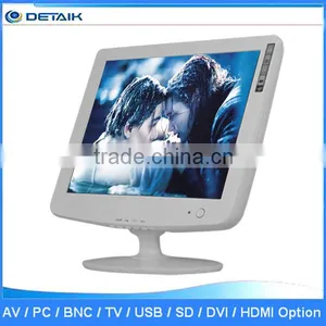 DTK-1516 White Color With Resolution 1024*768 15 Inch LED Monitor 12V thumbnail-1