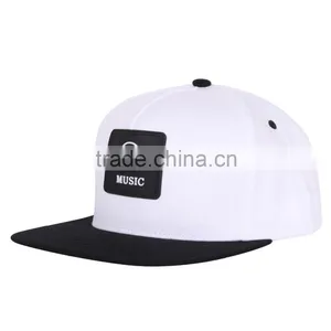 Custom Customize Snapback Caps Hats Hot Design Leather Patch Logo Snapback Caps Wholesale thumbnail-5