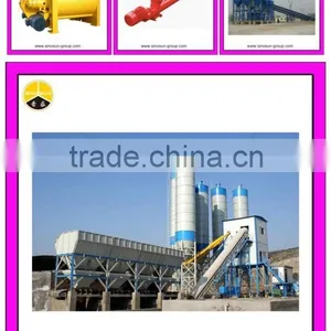 HZS60 Stationary Concrete/cement Mixing Plant,compact Design Concrete Plant thumbnail-1