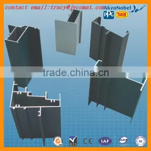 6061 T5 AA10 Anodized/powder Coated Aluminum Profile for Automobile Frame Profile thumbnail-2