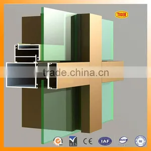 High Quality Mill Finished Aluminum Extruded Profiles for Windows thumbnail-1
