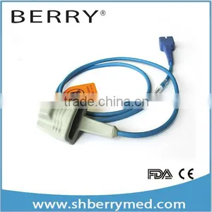 Nellcor DS 100A Adult Soft 7 Pin Patient Monitor Sp02 Sensor thumbnail-1
