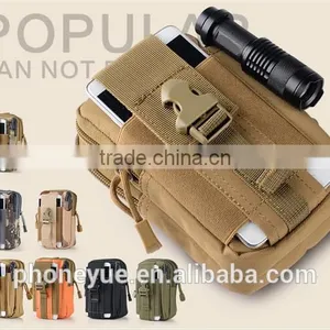 Universal Outdoor Sports Hip Waist Belt Bag Wallet Purse Bag With Zipper for Phone thumbnail-1
