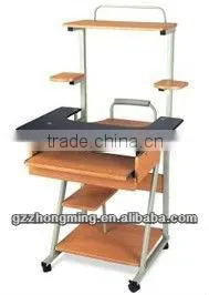 Modern Steel-wood Home Computer Table Computer Desk Home Office Furniture WY-2107A thumbnail-1