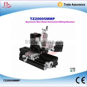TZ20005MMP Big Power Mini Metal Horizontal Milling Machine thumbnail-1