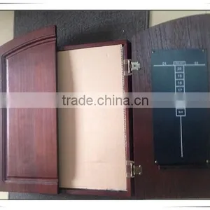 Quality Bristle Dart Board With Cabinet, Deluxe Cabinet and Darts thumbnail-3