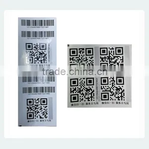 Customized High Recognition Printed Barcode and 2-dimension Code Label thumbnail-5