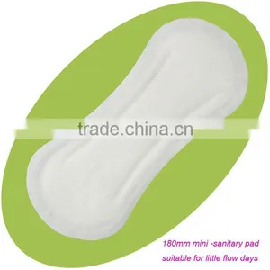 180mm Mini- Sanitary Pad Panty Liner, Sanitary Napkin, Sanitary Pad, Sanitary Towel, Feminine Hygiene Pad thumbnail-1