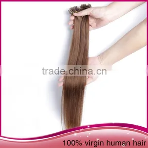 Wholesale Price Keratin U-Tip Hair Tangle Free Top Quality Nail Hair Extension thumbnail-2
