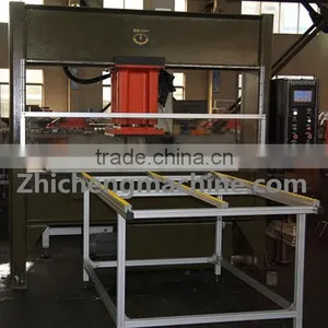 Zhicheng 607-35T Manual Leather Fabric PVC Cutting Machine thumbnail-2