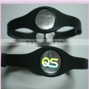 European Style Cheap Magnetic Silicon Wristband for Promotion thumbnail-1