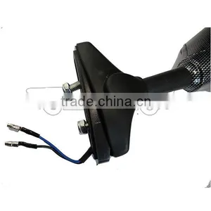 BJ-RM-016A Super Bright Integrated LED Turn Signal With Arrow Style Motorcycle Side Mirror thumbnail-4