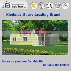 Nice Appearance EPS Sandwich Panel Prefabricated House With Two Bedrooms for Sale thumbnail-1