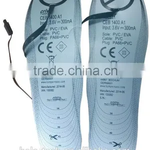 Remote Control Heating New Li-Polimer Battery Heated Insoles,electric Heat Insole,battery Heating Shoe Insole thumbnail-1