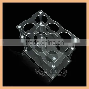 2016 New Fashionable Design High Transparency Wine Display &rack for Sale thumbnail-4