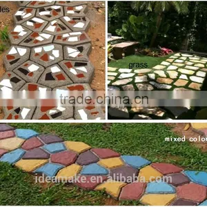 Garden Decor Plastic Concrete Pavement Mold Cobble Paving Block Mould Ornaments for Sale South Africa thumbnail-4