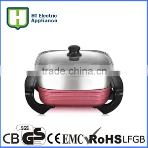 Electric Ceramic Fry Pan Stone Fry Pan Diamond Ceramic Pan thumbnail-3
