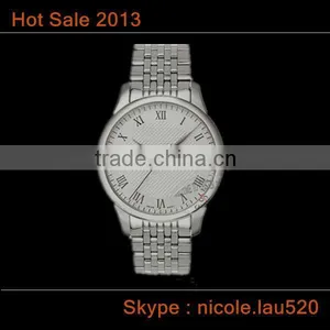 Fashion Custom Mens Stainless Steel Quartz Watch Cheap Water Resistant Stainless Steel Watch High Quality Stainless Steel Watch thumbnail-1
