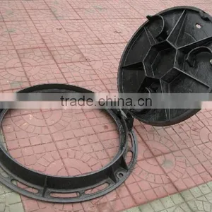 On Heavy Duty Gutter Round Locking Manhole Covers Sizes Ductile Iron Quality Choice thumbnail-2