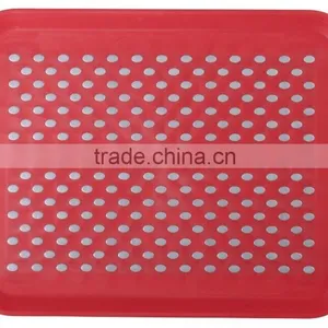 High Quality Rectangle Anti Skid Kitchen Accessories Plastic Cutlery Tray thumbnail-1