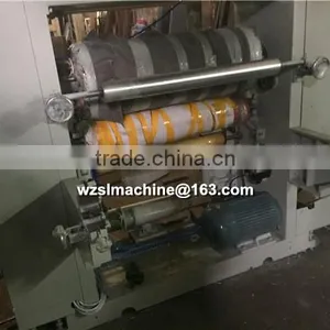 High Speed Cash Register Bill Roll ATM Thermal Paper Roll Slitter Rewinder Cutting Machine thumbnail-3